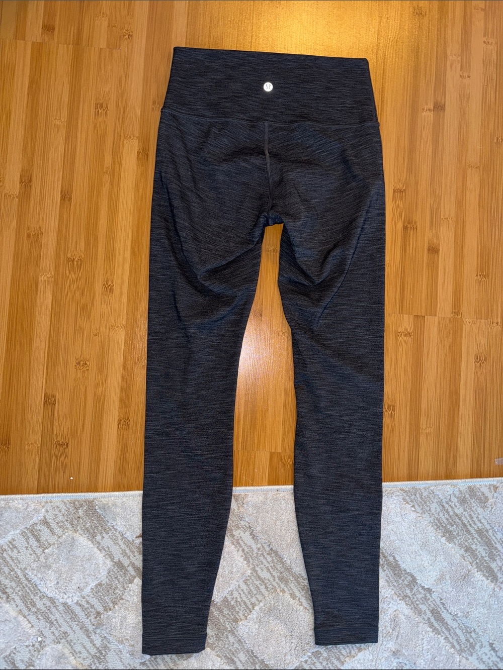 lululemon athletica charcoal gray leggings